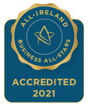 Connect4Work All Ireland Business All-Stars Accredited Seal